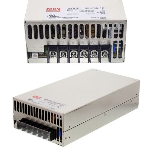 Блок живлення Mean Well SE-600-12 (600W; 50A; 12V; IP20) Series "SE"