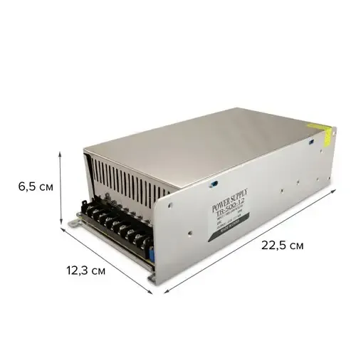 Блок живлення OEM 12В 500Вт 41А IP20 TR-500-12 мет. перф.