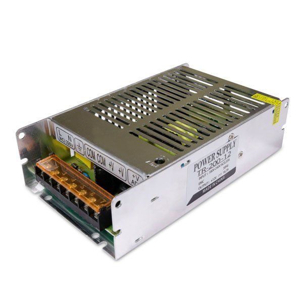 Блок живлення BIOM 12В 200Вт 16,5А IP20 TR-200-12 мет. перф.