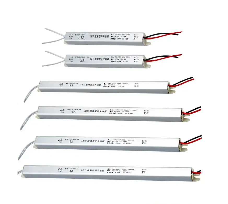 Блок живлення LT 12В 18Вт 1,5А IP20 LTR-18-12 Stick IP20 алюм.