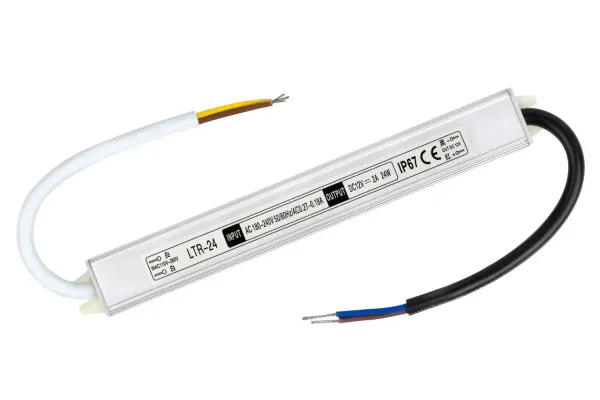 Блок живлення LT 12В 24Вт 2А LTR-24-12 Stick IP67 алюм.