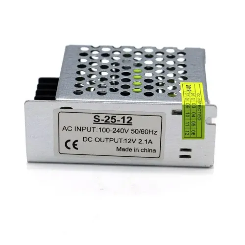 Блок живлення LT 12В 25Вт 2А IP20 LT-25-12 мет. перф.