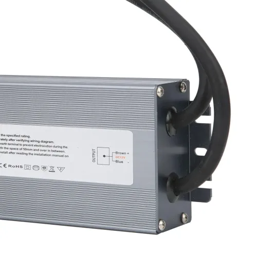 Блок питания 12В 300Вт 25А IP68 LT-300-12 Slim металлический герметичный корпус