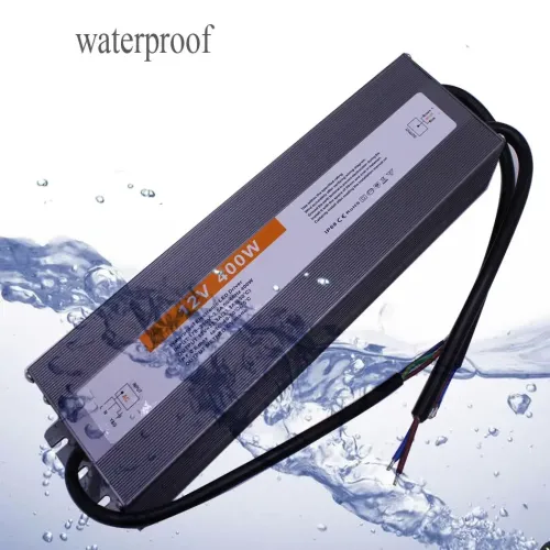 Блок живлення LT 12В 400Вт 33А IP68 LT-400-12 Slim мет. герм.