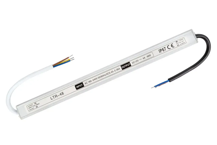 Блок живлення LT 12В 48Вт 4А LTR-48-12 Stick IP67 алюм.