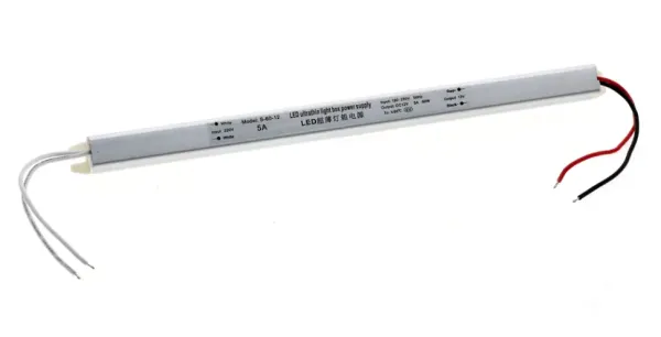 Блок живлення LT 12В 60Вт 5А IP20 LTR-60-12 Stick IP20 алюм.