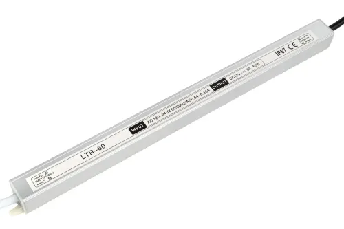 Блок живлення Skarlat 12В 60Вт 5А LTR-60-12 Stick IP67 алюм.