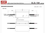 Блок питания 12В 96Вт 8A IP67 XLG-100-12-A металлический Герметичный корпус