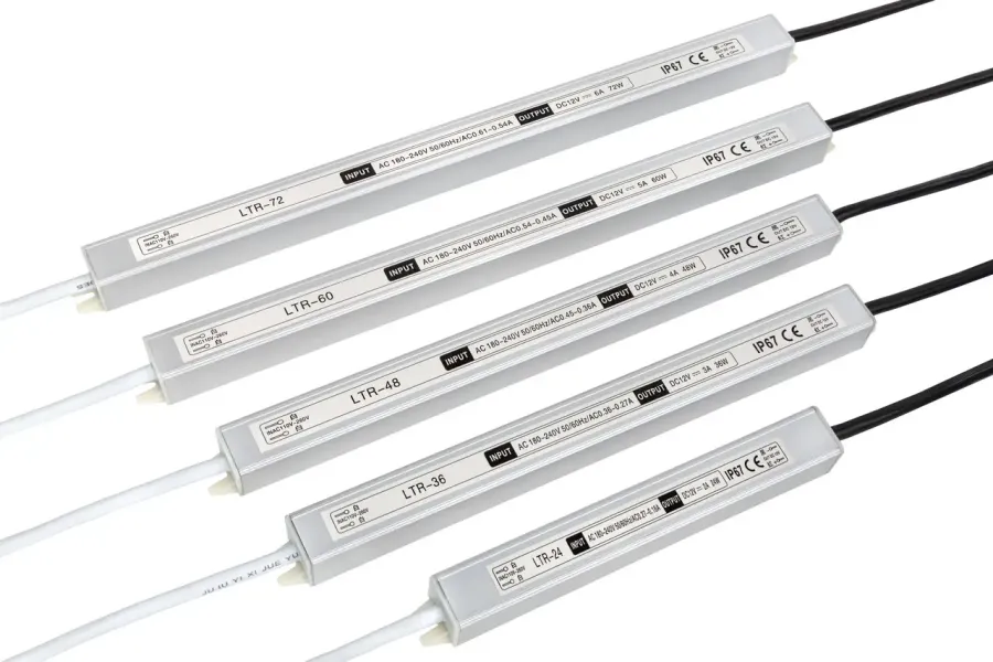 Блок живлення LT 12В 48Вт 4А LTR-48-12 Stick IP67 алюм.