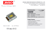 Блок питания 24В 100Вт 4,17А IP20 JLV-24100K металлический перфорированный корпус
