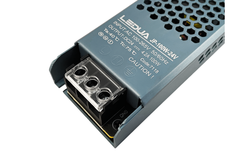 Блок живлення UA 24В 100Вт 4,2А IP20 JP-100W-24V Slim метал