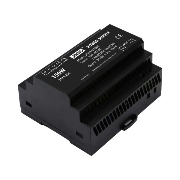 Блок живлення JINBO 24В 150Вт 6,25А IP33 JDV-24150DR на DIN рейку