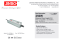 Блок живлення JINBO 24В 250Вт 10,42А IP67 JLV-24250KA-L мет. герм.