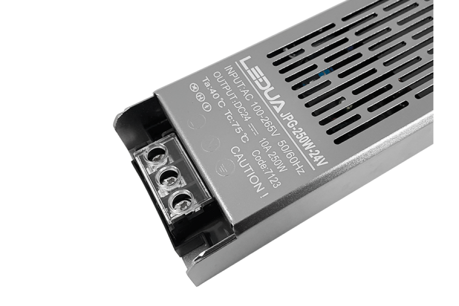 Блок живлення UA 24В 250Вт 10А IP20 JPG-250W-24V Slim мет. перф.