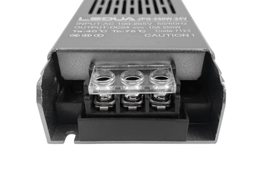 Блок живлення UA 24В 250Вт 10А IP20 JPG-250W-24V Slim мет. перф.