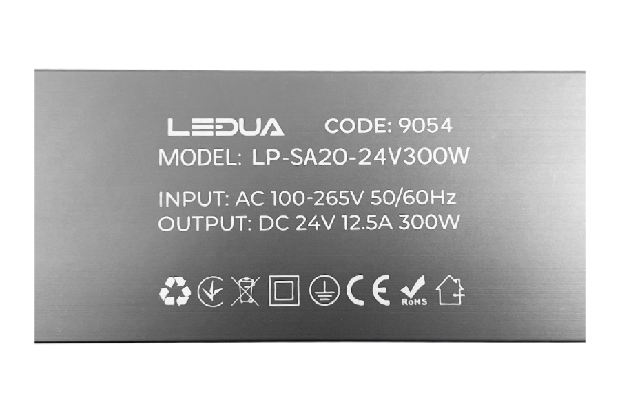 Блок питания 24В 300Вт 12,5А IP20 LP-SA20-24V300W Slim металл