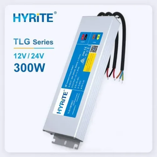 Блок живлення HYRITE 24В 300Вт 12.5A IP68 TLG-24E300C Slim алюм.