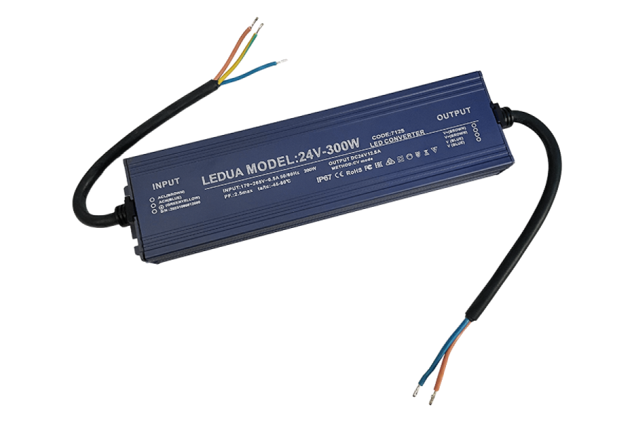 Блок питания 24В 300Вт 12,5А IP67 LP-BL67-24V300W металлический Герметичный корпус