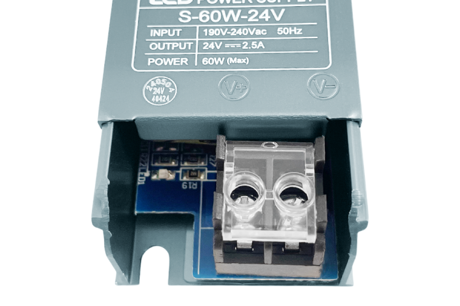 Блок питания 24В 60Вт 2,5А IP20 LP-BL20-24V60W металл перф