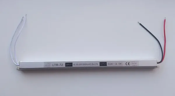 Блок живлення LT 24В 72Вт 3А IP20 LTR-72-24 Stick алюм.