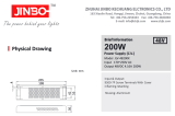 Блок живлення JINBO 48В 200Вт 4,16А IP20 JLV-48200K мет.