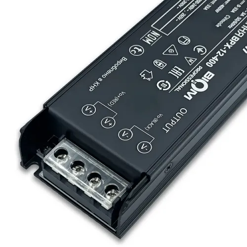 Блок живлення BIOM 12В 400Вт 33А IP20 BPX-12-400 Slim мет. перф.