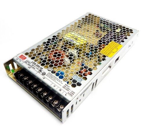 Блок живлення Mean Well LRS-200-48 (211,2W;4,4A;48V;IP20) Series "LRS"