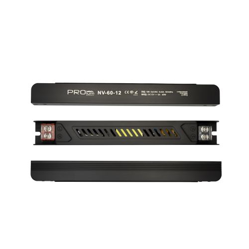Блок живлення PROLUM™ 12V, 60W, 5.0А, Series "NV"
