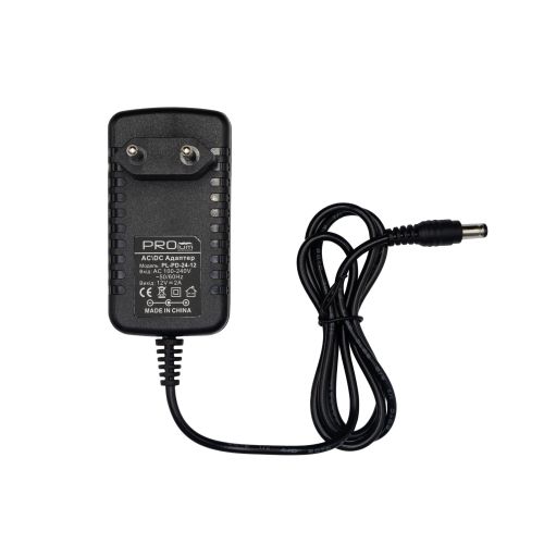 Блок живлення PROLUM™ 12V, 24W, 2.0А, Series "PD"