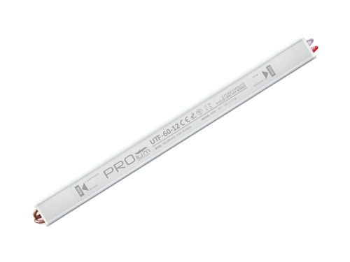 Блок живлення PROLUM™ 60W, 12V, 5А, Series "UTF"