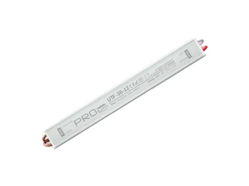 Блок живлення PROLUM™ 36W, 12V, 3А, Series "UTF"