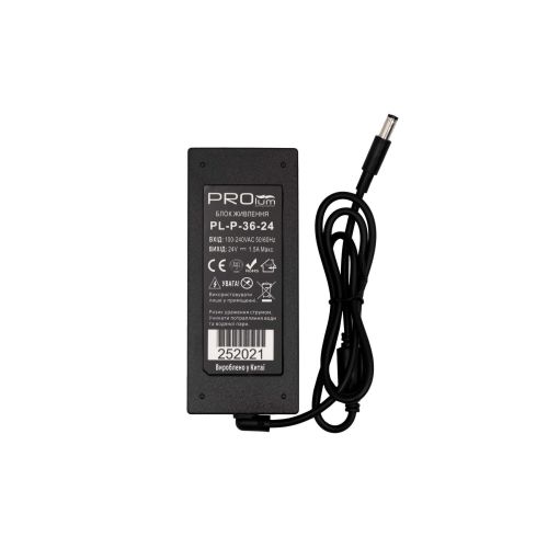 Блок живлення PROLUM™ 24V, 36W, 1.5А, Series "P" IP20