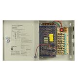Блок живлення PROLUM™ 12V, 180W, 15A, 9 каналів, Series "ССTV"