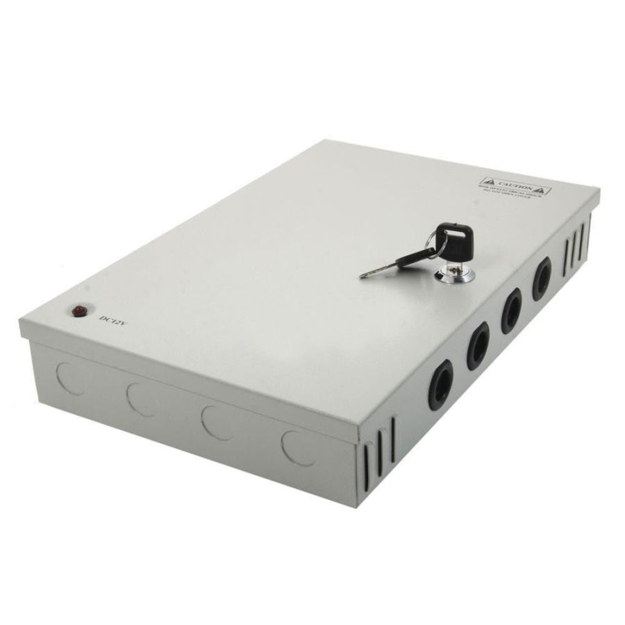 Блок живлення PROLUM™ 12V, 240W, 20.0А, 18 каналів, Series "CCTV"