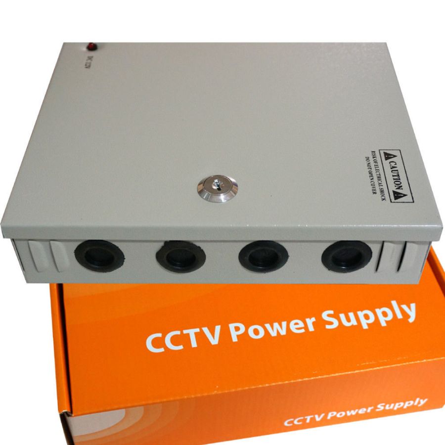 Блок живлення PROLUM™ 12V, 240W, 20.0А, 18 каналів, Series "CCTV"