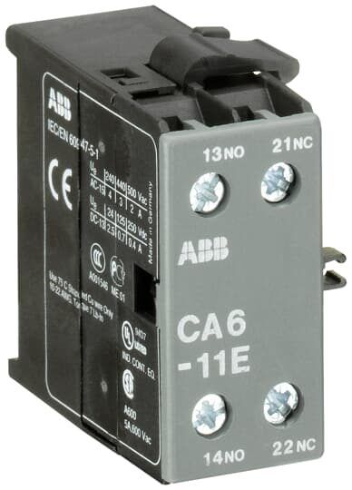 CA6-11E Допоміжні контакти