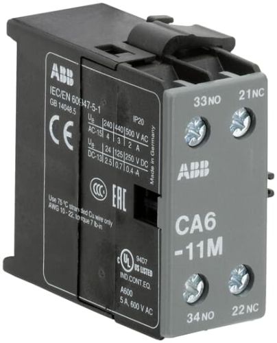 CA6-11M Допоміжні контакти