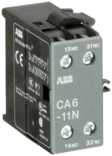 CA6-11N Допоміжні контакти