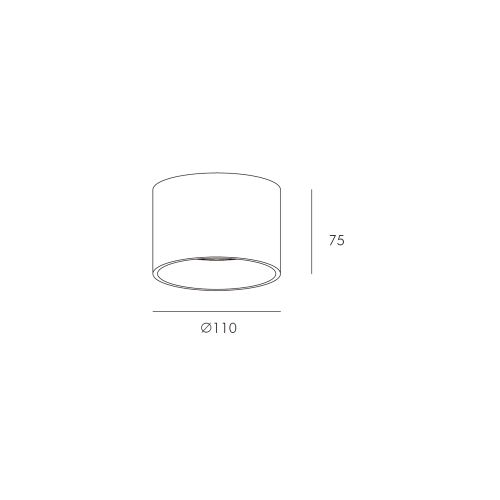 Skarlat RDLC79031 10W BK 3000K