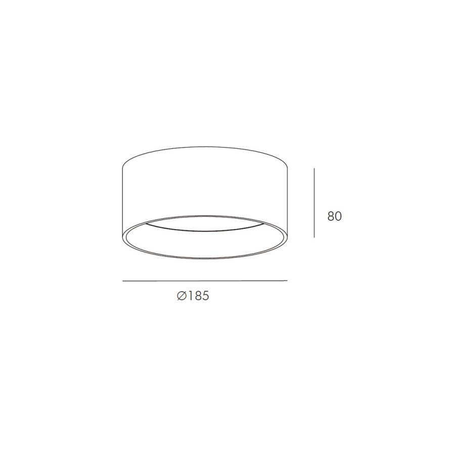 Skarlat RDLC79032 20W BK 3000K