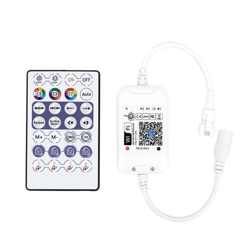 Контролер PROLUM SPI RGB (Wi-Fi; IR 28 кнопок; 12A; 3PIN;)