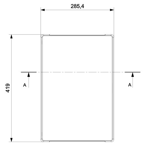 Распределительный щит IDE 24 модулей IP40 с шинами N и PE 419x285x118 мм (GPS24PT/RR)