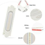 Світлодіодний модуль PROLUM COB 2W (с линзой прозорою) 12V, Зелений