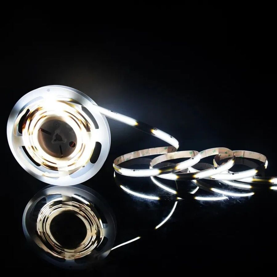 Світлодіодна LED стрічка SMART RUN PROLUM™ 24V; СОВ; 360LED; IP20; SERIES "SMART", Білий (5500-6000К)