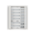 CU36VMW Шафа металева мультімедійна (2+1) 998 x 811 x 110мм