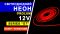 Світлодіодний неон PROLUM™ 6x12, IP68, 12V, Series "GT", Червоний, PRO