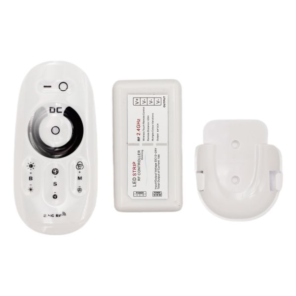 Димер PROLUM Сенсорний RF 18А 2.4G білий (з кріпленням)