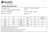 Лед стрічка COLORS 12В 2835-120 DJ120 8,8Вт 1000Лм 6000K IP33