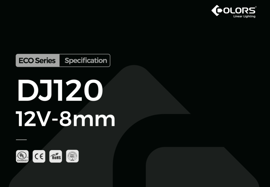 LED лента 12В 2835-120 DJ120 8,8Вт 1040Лм 4000K IP33