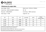 Лед стрічка COLORS 24В 2835-120 DJ120 9,6Вт 900Лм 2700K IP20